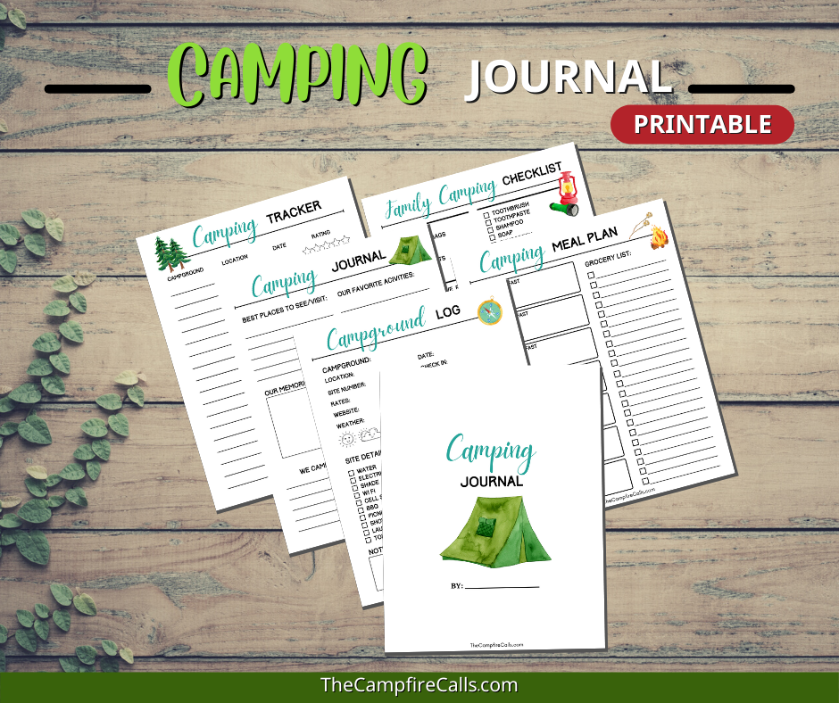 Use this Camping Planner Printable Bundle to plan family camping adventures and record all your camping memories for years to come.