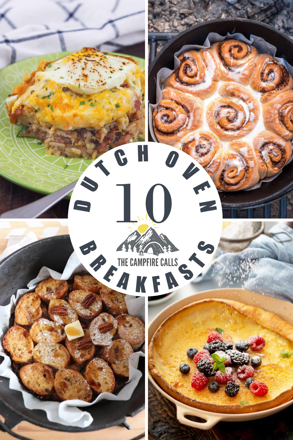 We've collected our top 10 favorite dutch oven camping breakfast recipes, just in time for you to start planning your next outdoor adventure!